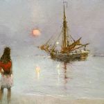 887 3187 OIL PAINTING